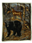 Hunter Trophies Clt2412091N Sherpa Fleece Blanket