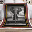 Elephant Yh25100556F Sherpa Fleece Blanket
