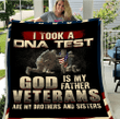 
	Veteran Blanket - Warrior, Soldier, Blanket For Veteran, Us Veteran, Quotes Blanket, Veteran Atm-Usbl20 Fleece Blanket