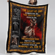 The Power Of God Protect Me Gift For Christian Sherpa Blanket
