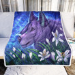 Magical Fox With Lily Ni2910035Dt Fleece Blanket