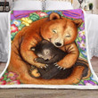 Bear I Love You Dad Gs-Nt1205Ts Fleece Blanket