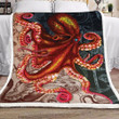 Octopus Sherpa Fleece Blanket Kofw
