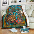 Turtles Loves Yw0202564Cl Fleece Blanket