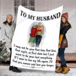 Find You Sooner And Love You Longer To My Husband Yq0302393Cl Fleece Blanket