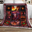 Red Dragon Gs-Cl-Ml3010 Fleece Blanket