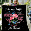 Personalized Blanket To My Wife The Day I Met You I Found My Missing Piece Fleece Blanket
