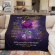 To My Daughter Inside This Blanket There Is A Piece Of My Heart Fleece Blanket, Gift Ideas For Daughter