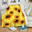 Yellow Sunflower Xa0501530Cl Fleece Blanket