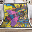 Bee Colorful Xa0501489Cl Fleece Blanket