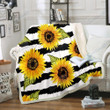 Sunflowers Gs-Cl-Kc1307 Fleece Blanket