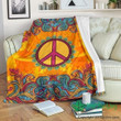 Cute Hippie Clp2812067Tt Sherpa Fleece Blanket