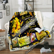 Sunflower, Butterflies In Heaven Sofa Throw Blanket Thh993R