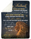 Wife Gift For Husband We'Ll Still Love Each Other Lion Sherpa Blanket