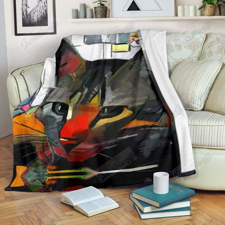 Art Cat Ii Gs-Cl-Kc0307 Fleece Blanket
