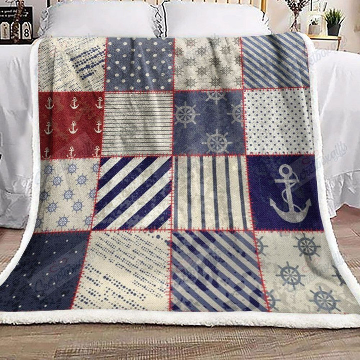Nautical Marine Gs-Cl-Ld0707 Fleece Blanket
