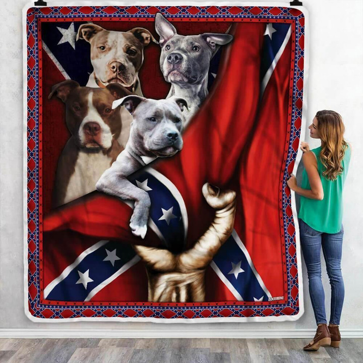 Pitbull Dogs Blanket