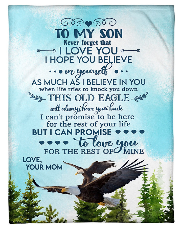 Eagle To My Son Your Mom Blanket – Saleoff 091020