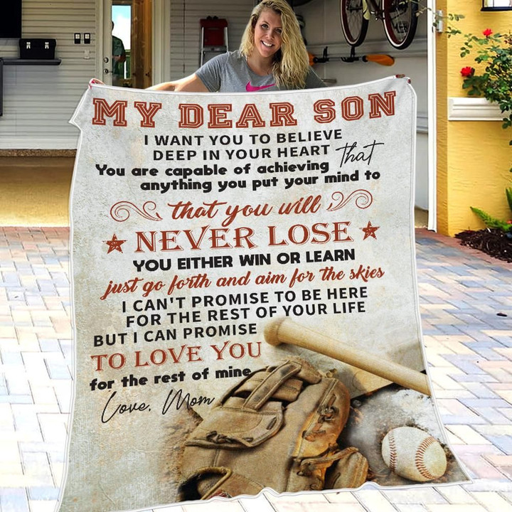 Mom To Son - Aim For The Skies - Blanket