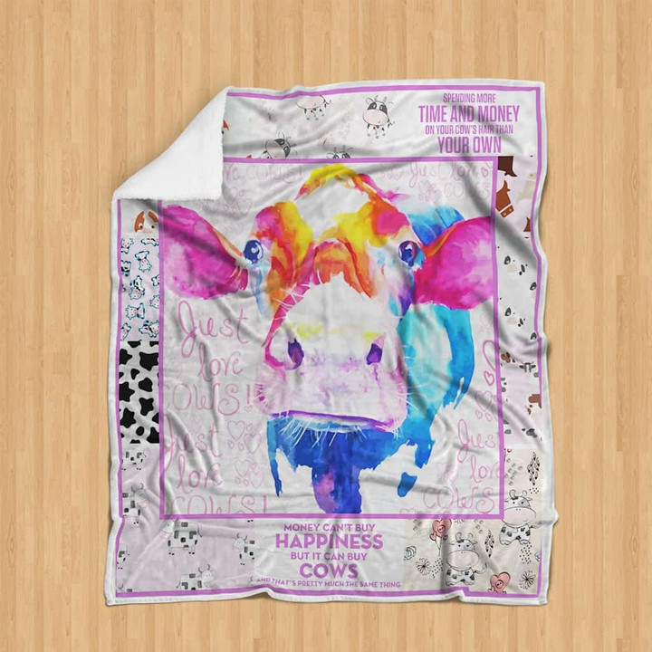 Happiness - Cow Blanket P129 