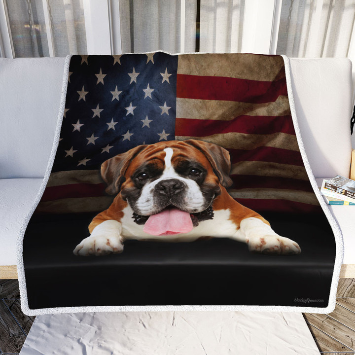 Boxer Dog Sofa Throw Blanket 