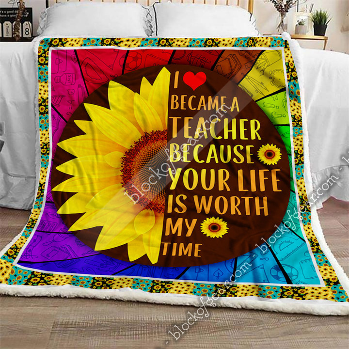Proud Teacher Sofa Throw Blanket Np348 