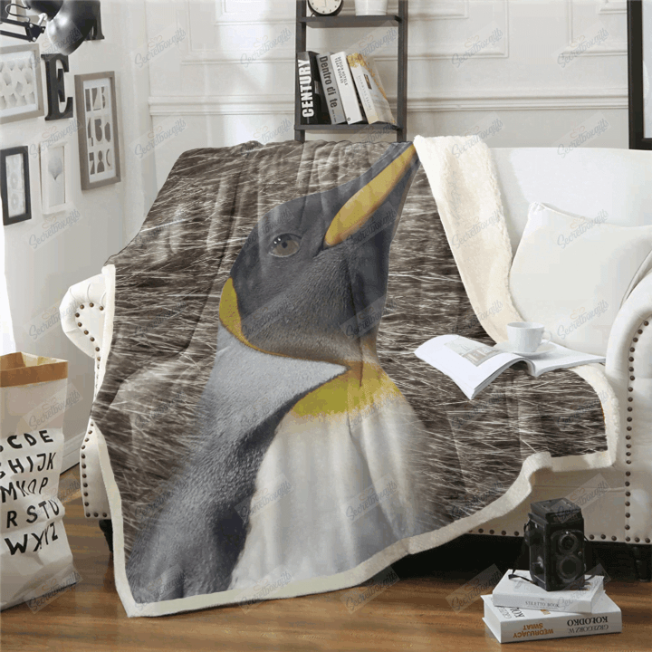 Penguin Fur Gs-Cl-Kc0707 Fleece Blanket