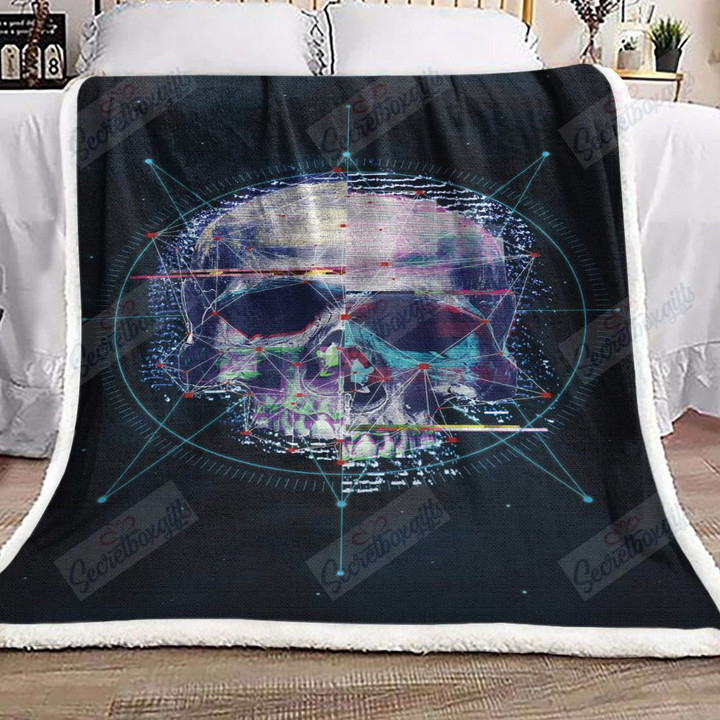 Skull Xa1802250Cl Fleece Blanket