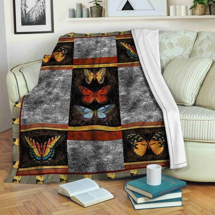 Butterfly Clm2612185S Sherpa Fleece Blanket