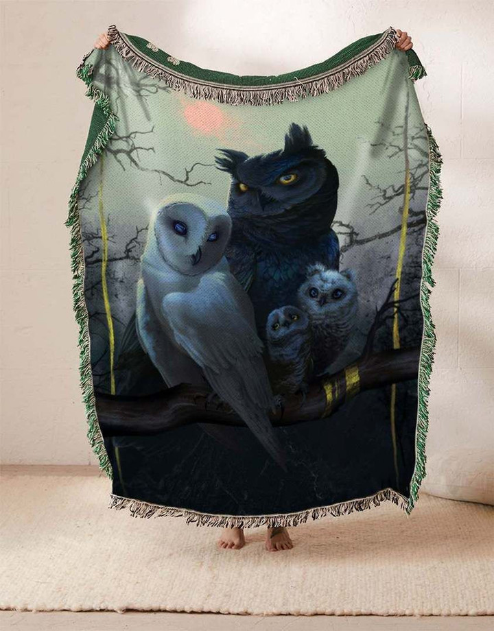 Owl Dn0710146S Sofa Blanket