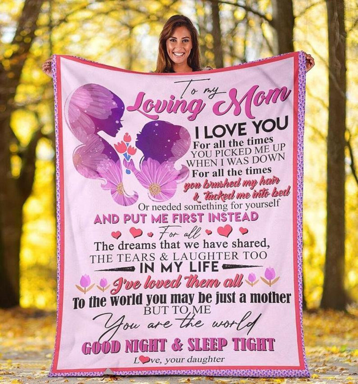 
	To My Loving Mom Blanket - I'Ve Loved Them All - Gift For Mom/ Mother - Christmas, Birthday Gift
