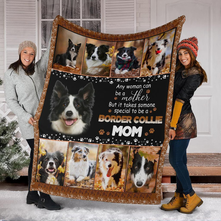 
	Border Collie Blanket - Christmas Gift - To Be A Border Collie Mom