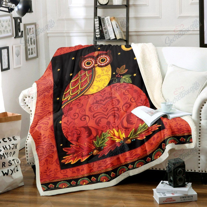 Owl Yq2201166Cl Fleece Blanket