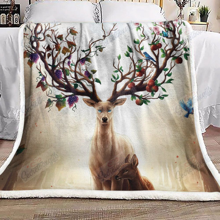 Deer Xa1801708Cl Fleece Blanket