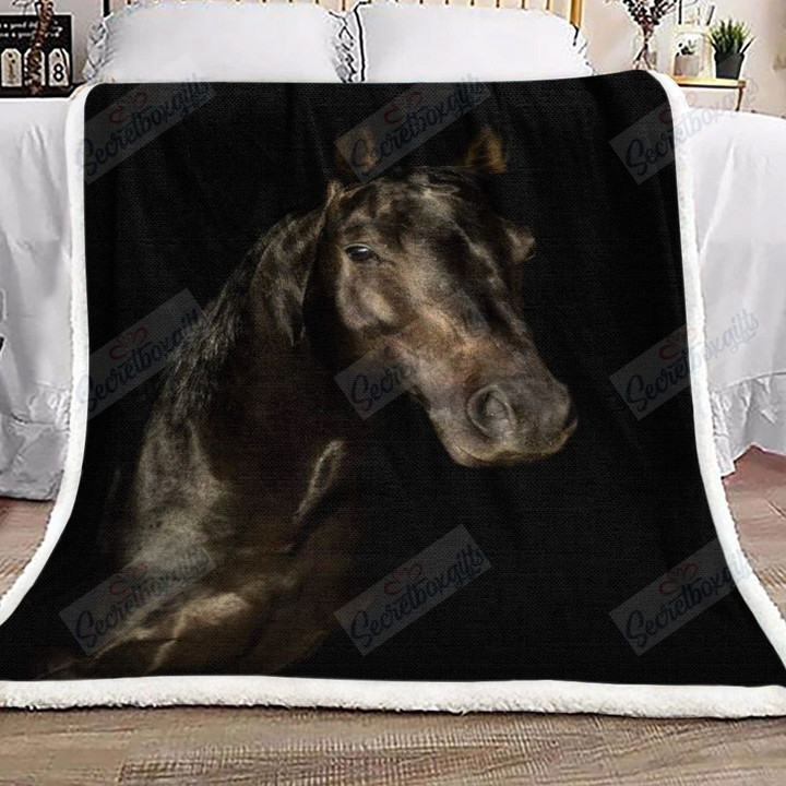 Horse Yu0501080Cl Fleece Blanket