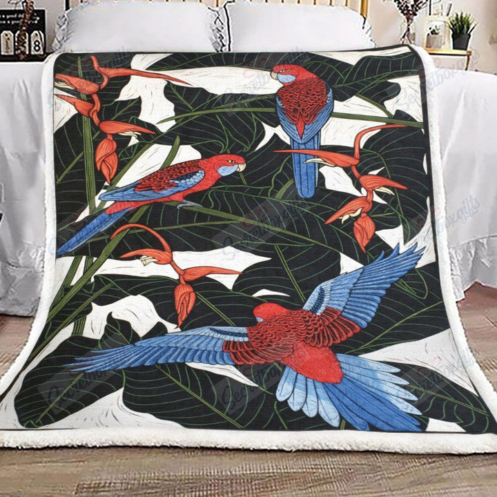Parrot Am3012266Cl Fleece Blanket