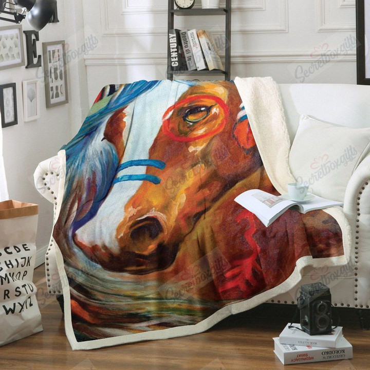 Horse Am2712290Cl Fleece Blanket