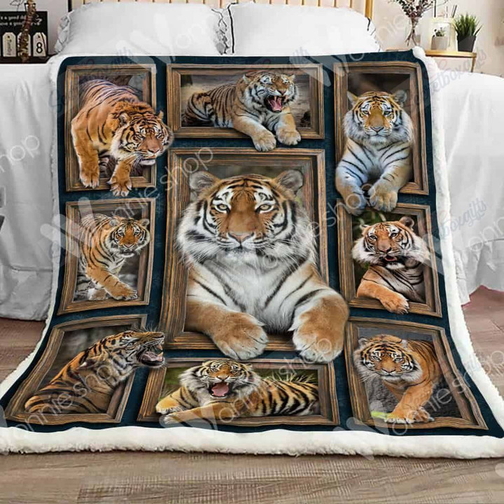 Tiger Gs-Cl-Nt2612 Fleece Blanket