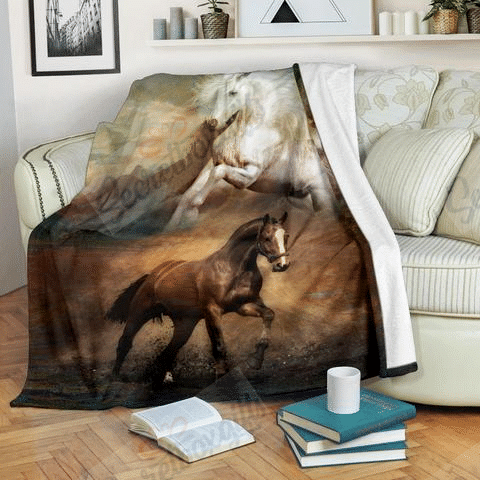 Horse Nc2612527Cl Fleece Blanket
