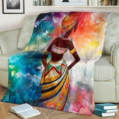 Black Women Color Kc2909619Cl Fleece Blanket