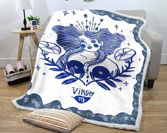 Virgo 2 Gs-Ld1610At Fleece Blanket