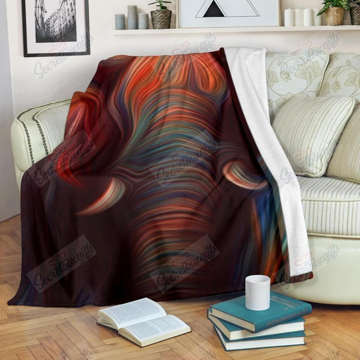 Artful Elephant Gs-Cl-Dt0201 Fleece Blanket