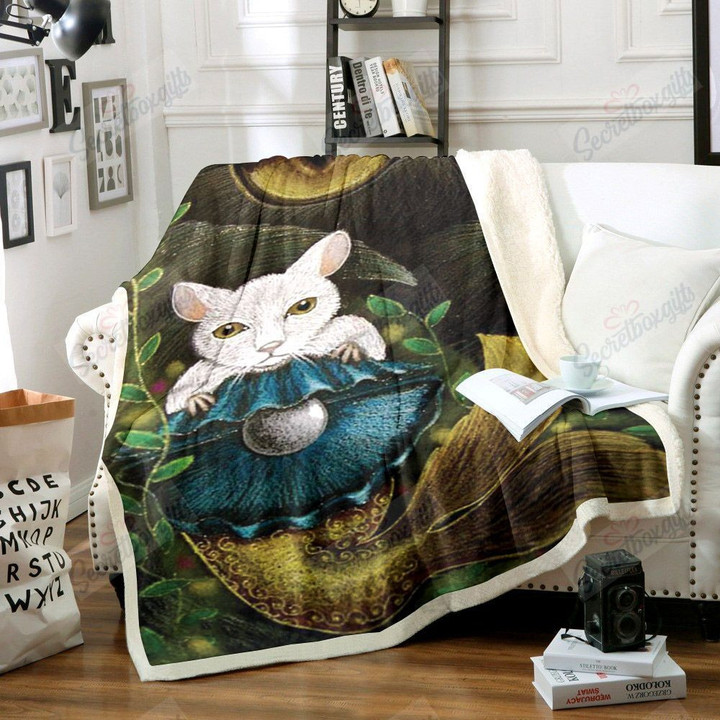 Cat And Mouse Xa2601216Cl Fleece Blanket