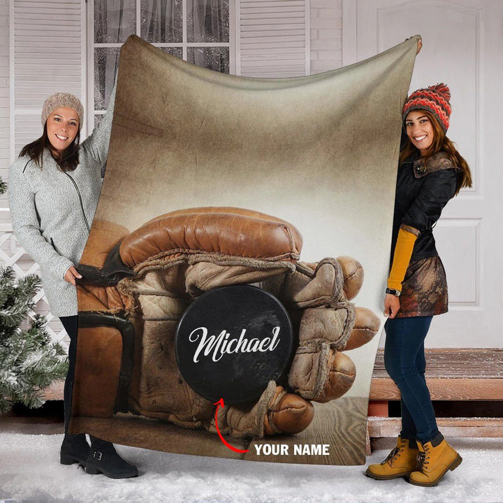 Hockey Puck Custom Blanket – Ng0711195Ho – Blanket