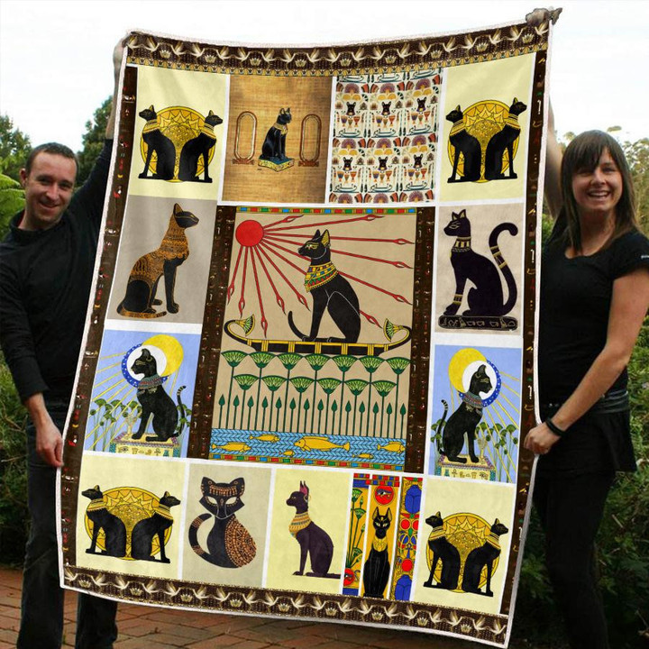 Egypt Cat Blanket – Bl2153 – Blanket Default