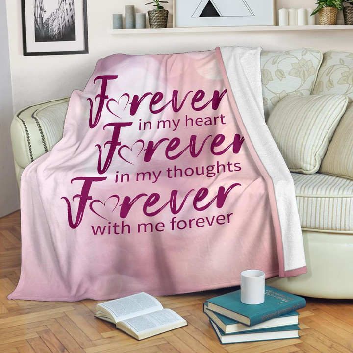 Forever- My Husband In Heaven Premium Blanket – Blanket
