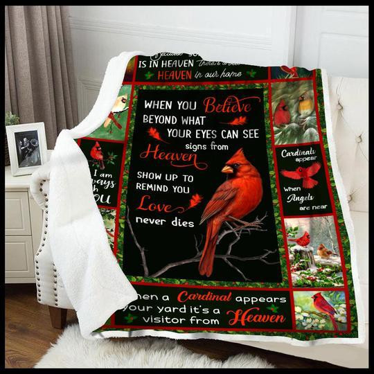 Cardinals Appear Black Blanket – Blanket