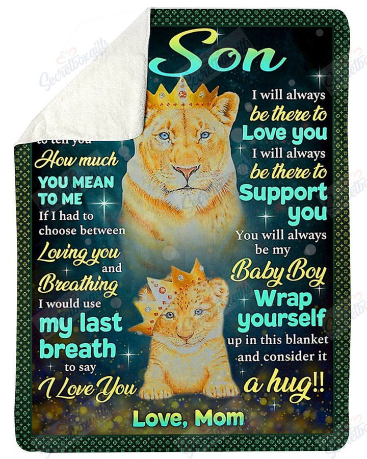 You Mean The World To Me To Son Yq2101410Cl Fleece Blanket