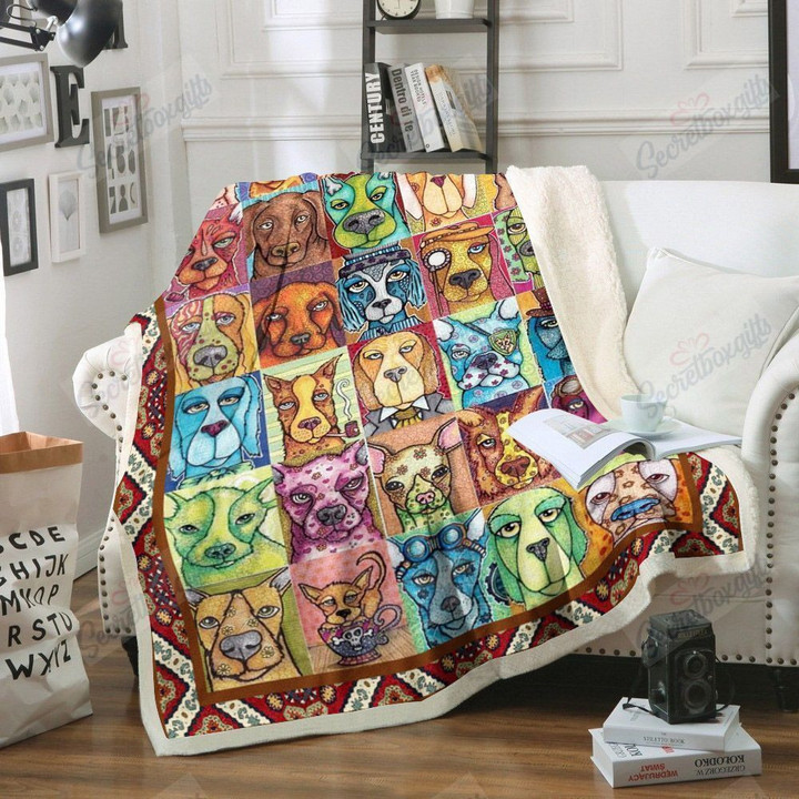 Dog Xa1801690Cl Fleece Blanket