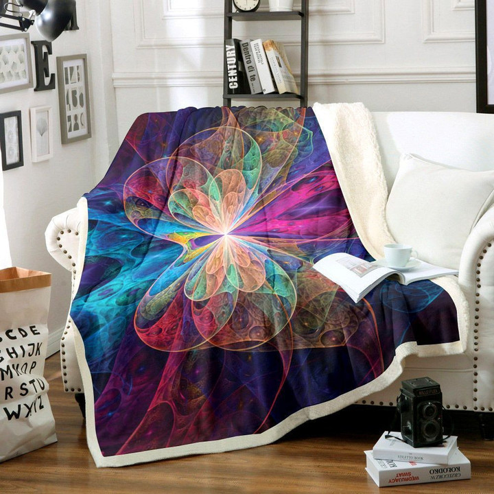 Butterfly Effect Fleece Blanket All Over Prints